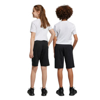 Shorts Adidas Essentials Noir Blanc Enfant — immagine 3