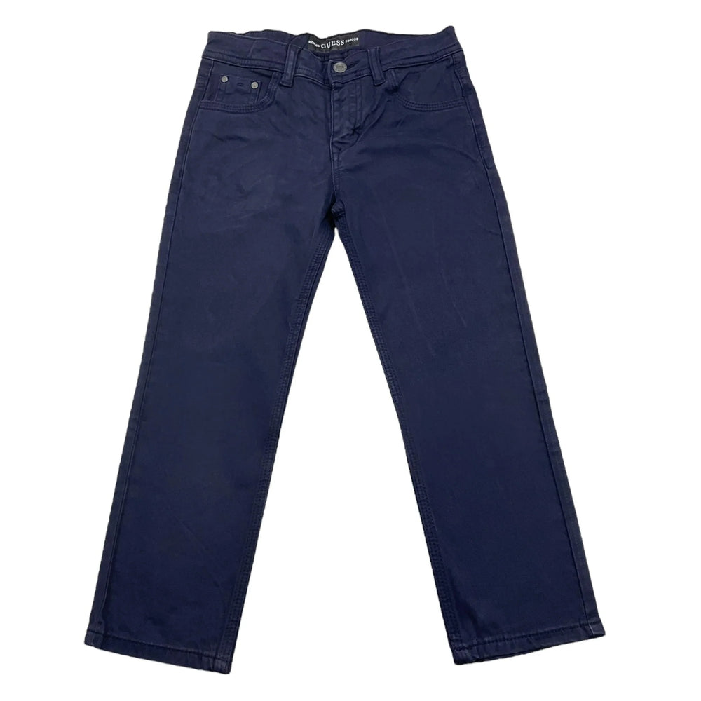 Guess Pantaloni Dritti Blu  Bambino