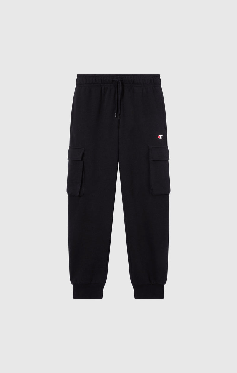 Champion Fleece Cargo Pantalon de survêtement Noir Enfants Garçons
