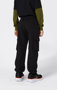 Champion Fleece Cargo Pantalon de survêtement Noir Enfants Garçons — immagine 3