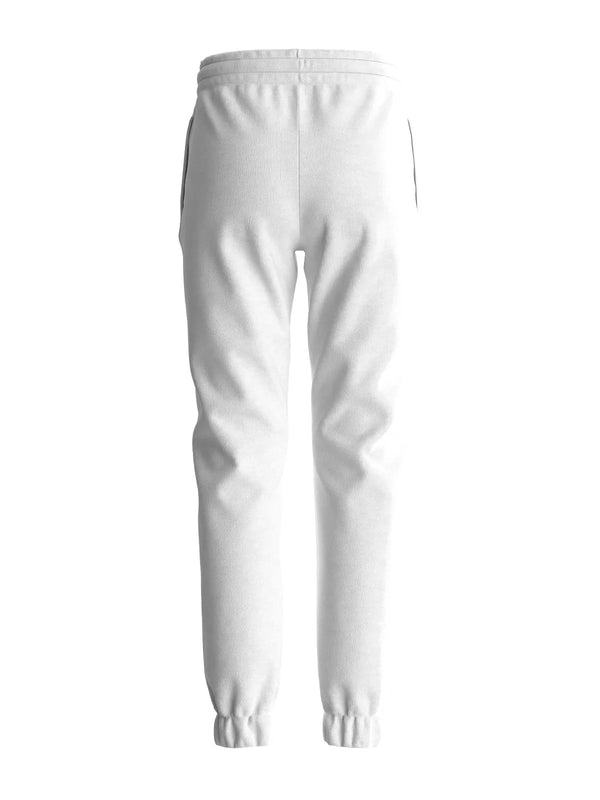 Guess Kids Pantaloni Tuta Bianchi Con Strass Verdi  Bambina