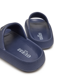 Guess Kids Claquettes Bleues Enfant — immagine 2