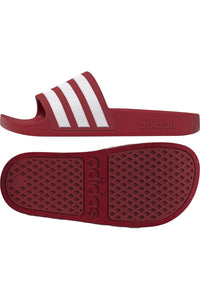 Adidas Adilette Aqua Claquettes Rouges Enfant — immagine 2