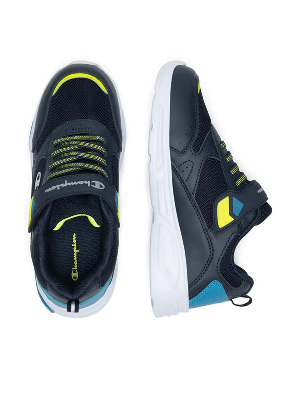Champion Infant Wave B Low Cut Scarpe Blu Bambino