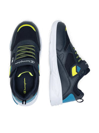 Chaussures enfant basses Champion Wave B bleues — immagine 2