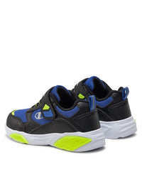 Champion Wave Chaussures Noir Bleu Enfant — immagine 2