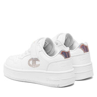 Champion G Rebound Platform Glitters G PS Chaussures Blanches Enfant — immagine 1