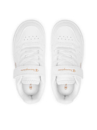 Champion G Rebound Platform Glitters G PS Chaussures Blanches Enfant — immagine 2