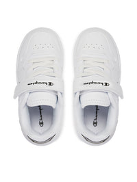 Chaussures basses enfant Champion Rebound Platform Glitter G Ps blanches — immagine 2