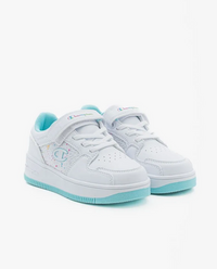 Chaussures Champion Rebound Platform Abstract G PS Blanc Bleu Enfant — immagine 1