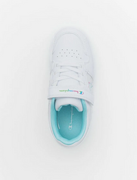 Chaussures Champion Rebound Platform Abstract G PS Blanc Bleu Enfant — immagine 3