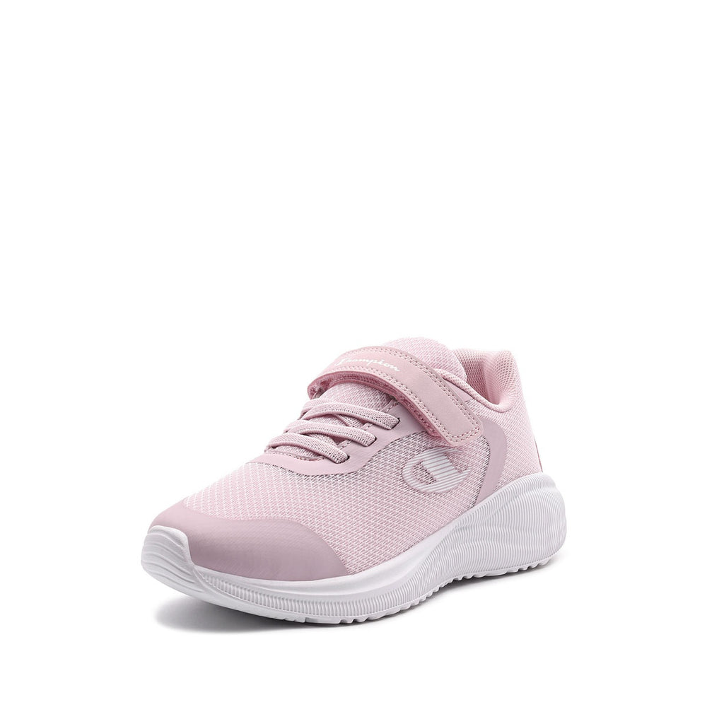 Chaussures Champion Syphon Engage Mesh Rose Blanc Fille
