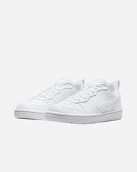 Nike Court borough low recraft gs jr Chaussures Blanches Enfants Garçons — immagine 2