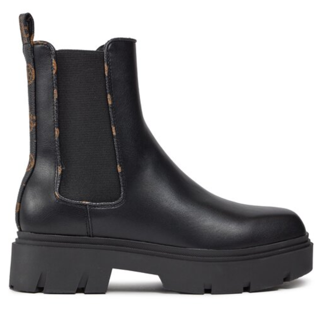 Guess Bottines Noires Dorées Filles