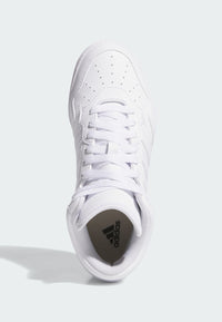 Adidas Scarpe Hoops Mid Scarpe Bianche Bambini Ragazzi — immagine 3