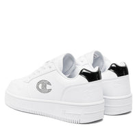 Champion Rd18 Platform Glitter Chaussures Blanches Filles — immagine 2