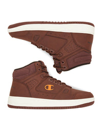 Champion Rebound18 Mid Comb Chaussures Montantes Marron Enfant Garçon — immagine 2