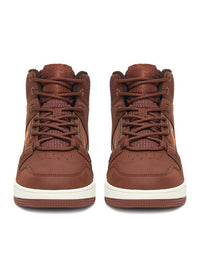 Champion Rebound18 Mid Comb Chaussures Montantes Marron Enfant Garçon — immagine 3