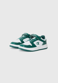 Champion Rd18 2.0 Low B Ps Chaussures Blanc Vert Enfants Garçons — immagine 2