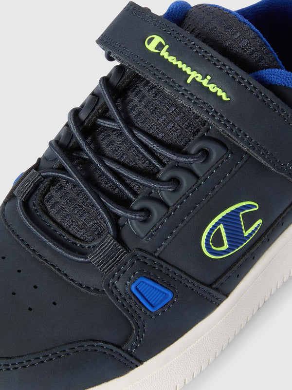 Champion Rd18 Comb Low Scarpe Bianco Nero Bambino