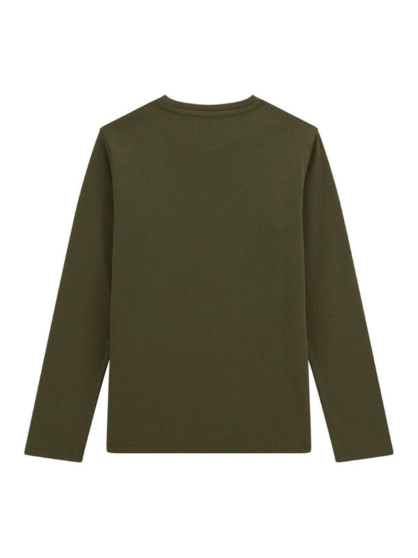 Guess Kids' Maglia a Maniche Lunghe Verde