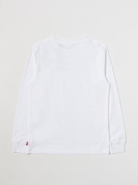 T-shirt Levi's Levi Batwing Chesthit Enfant garçon Blanc — immagine 2