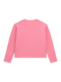 Guess Long Sleeve Maglietta Maniche Lunghe Total Pink Bambine Raagazze — immagine 2