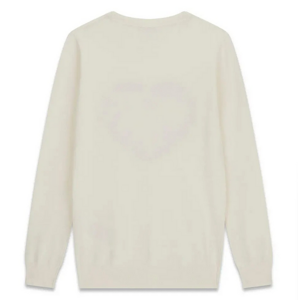Guess Maglia Maniche Lunghe Panna Bambina