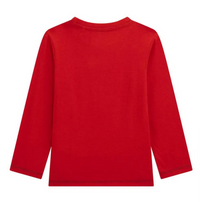 Guess Kids T-shirt Maniche Lunghe Rossa Bambini — immagine 2