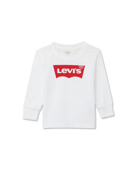 Levis Kids Batwing Tee Maglietta Maniche Lunghe Bianca Bambino — immagine 1