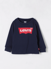 Levis Kids Batwing Tee Maglietta Maniche Lunghe Blu Bambino — immagine 1