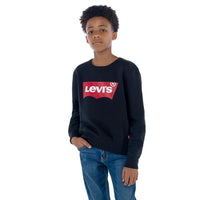 Levis Kids Batwing Tee Maglietta Maniche Lunghe Blu Bambino — immagine 2