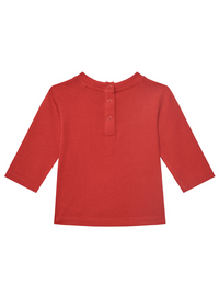 Guess T-Shirt Manches Longues Rouge Bébé — immagine 2
