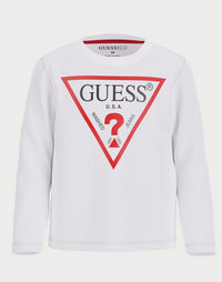 Guess T-shirt Manches Longues Blanche Enfant — immagine 1