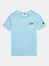 Champion Authentic Athletic T-shirt Azzurra Bambino — immagine 1