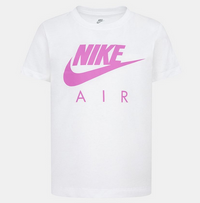Nike Air  T-shirt Bianca Bambina — immagine 1