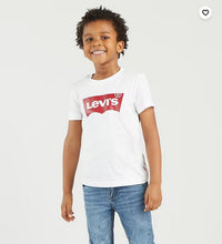 T-shirt Levis Batwing Logo Rouge Enfant — immagine 2