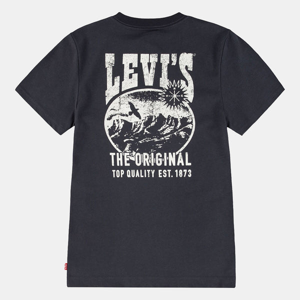 Levi's  Valley View Graphic Tee T-Shirt Nera Bambini Ragazzi