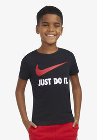 Nike Swoosh Jdj T-Shirt Nera Bambino — immagine 2
