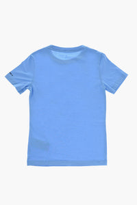 Converse Kids Chuck Patch Tee T-Shirt Azzurra Bambino — immagine 2
