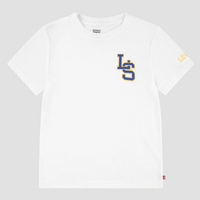 T-shirt universitaire Levi's Blanche Enfants Garçons — immagine 1
