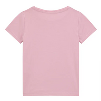 Guess Kids T-shirt Rosa Con Grafica Multicolore Bambina — immagine 2