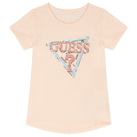 Guess Ss T-shirt Manica Corta Rosa Bambina — immagine 1