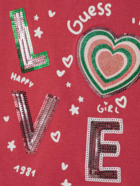 Guess Kids T-shirt Rosa Bambina — immagine 2