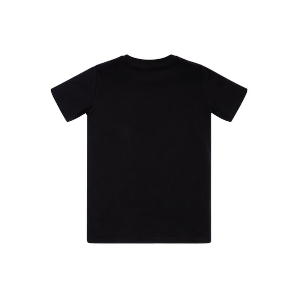 Guess Kids Ss T-Shirt Nera Bambino