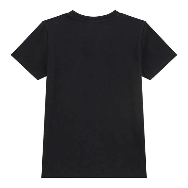 Guess Kids T-shirt Nera con stampa Bambino