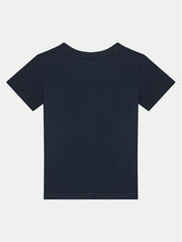 Guess T-shirt Coupe classique Bleu foncé Enfant — immagine 2