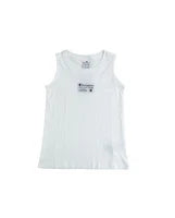 Débardeur T-Shirt Fille Champion Blanc