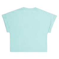Champion Crewneck K T-Shirt Verde Acqua Bambina — immagine 2