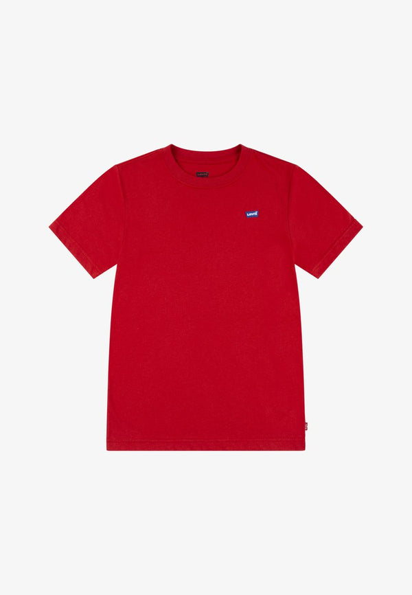 Levi's Batwing Chest Hit T-Shirt Rossa Bambino